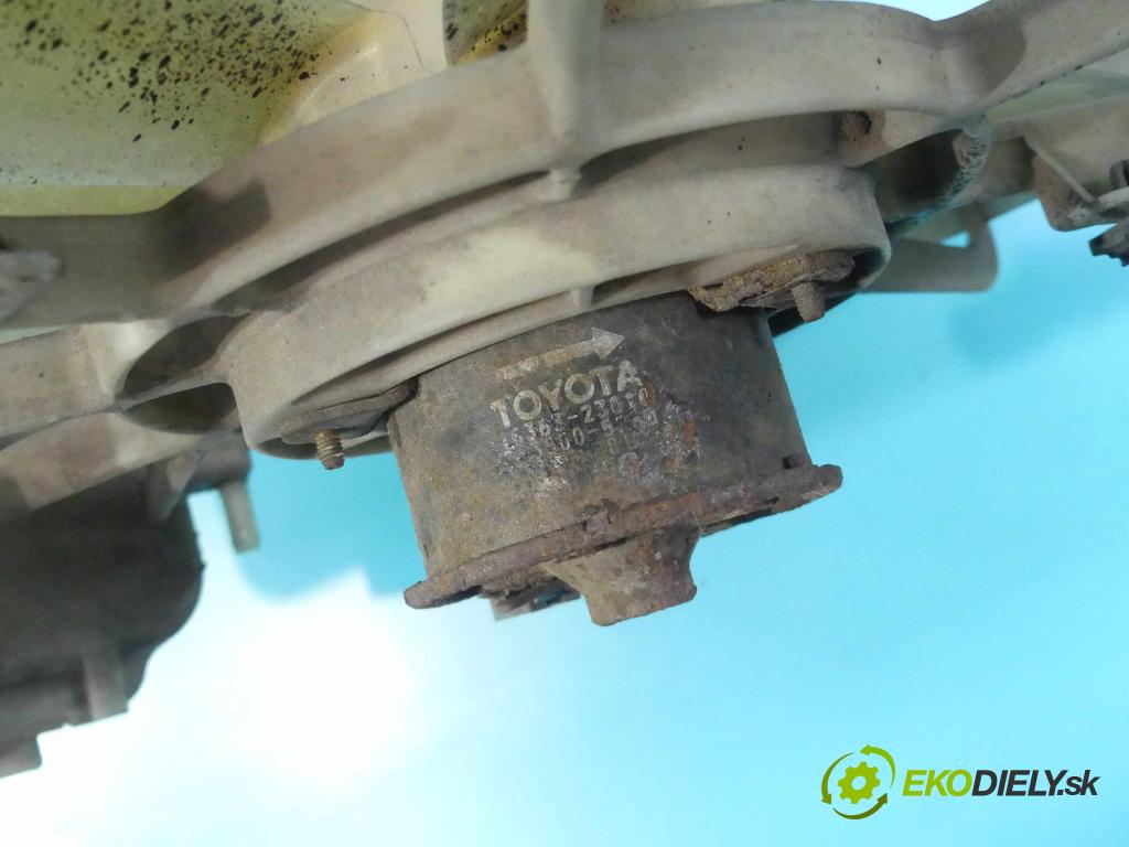 Toyota Yaris I 1999-2005 1.5 vvti 106 HP manual 78 kW 1497 cm3 3- Ventilátor chladiča 16363-23010
