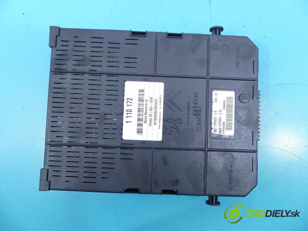 Citroen C5 I 2001-2008 2.0 hdi 136 HP manual 100 kW 1997 cm3 5- modul riadiaca jednotka 9656530580 (Ostatné)