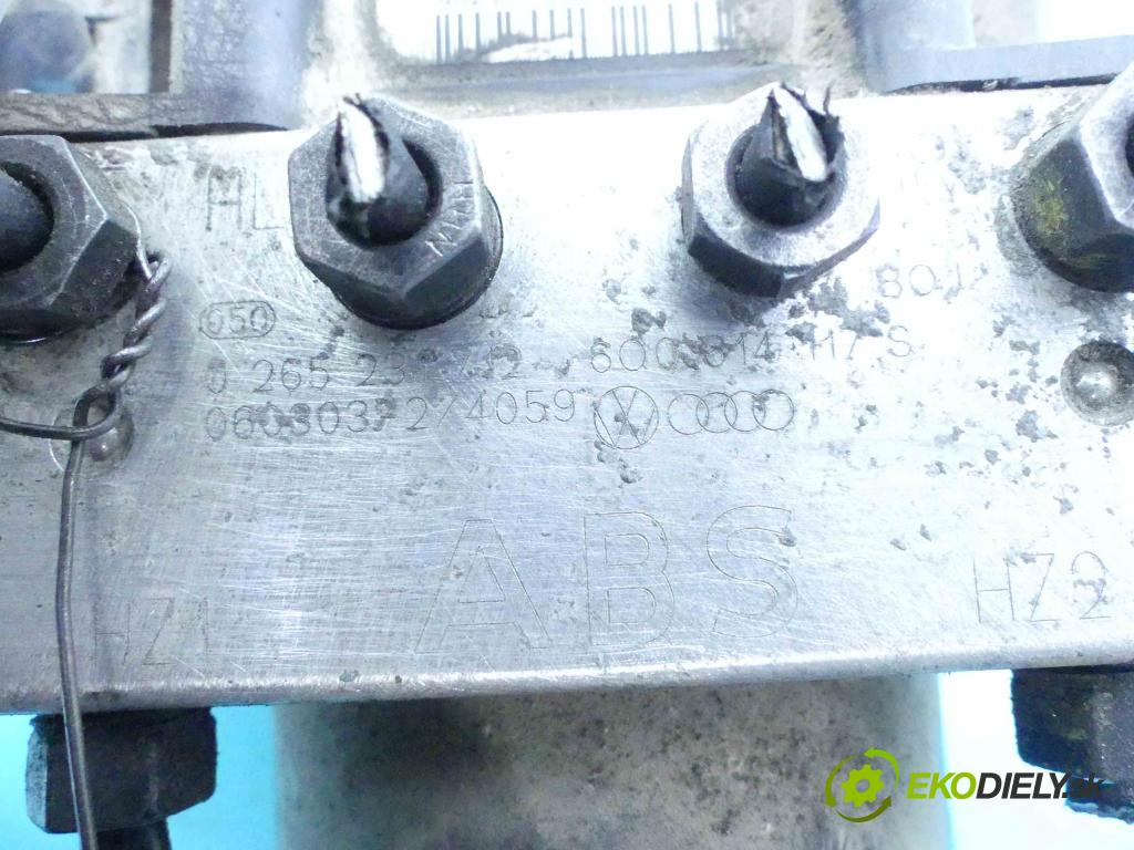 Skoda Fabia I 1999-2007 1.4 tdi 80 HP manual 59 kW 1422 cm3 5- čerpadlo abs 0265231712 (Pumpy ABS)