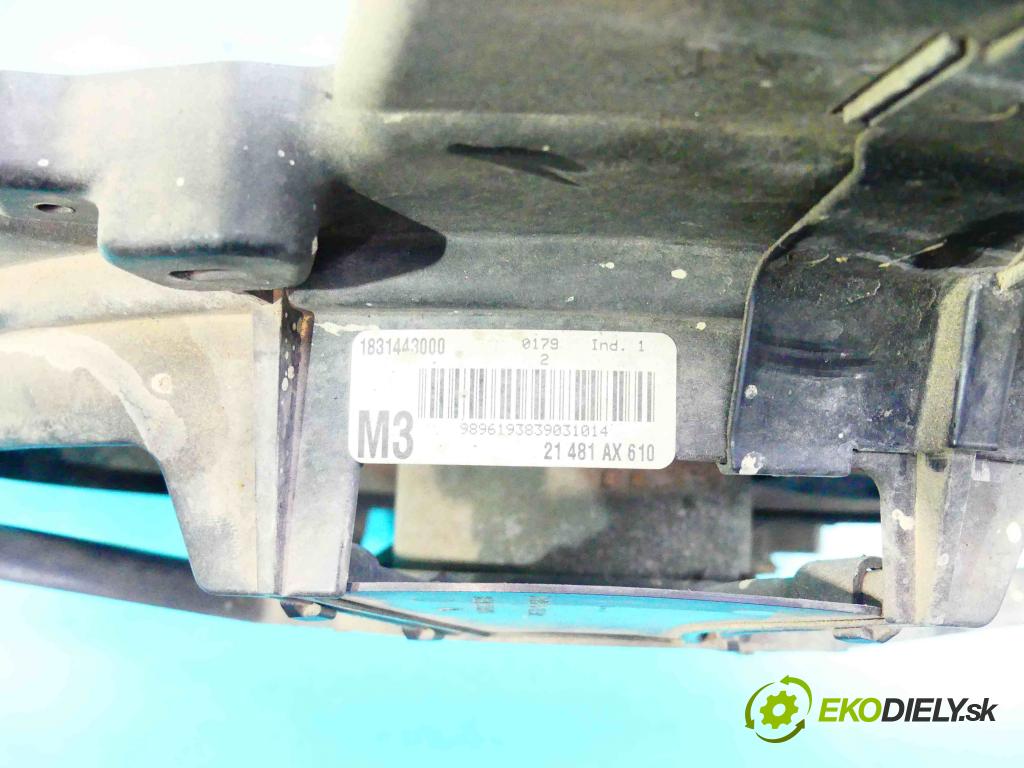 Nissan Micra K12 2003-2010 1.2 16v 65 HP manual 48 kW 1240 cm3 3- Ventilátor chladiča 21481AX610