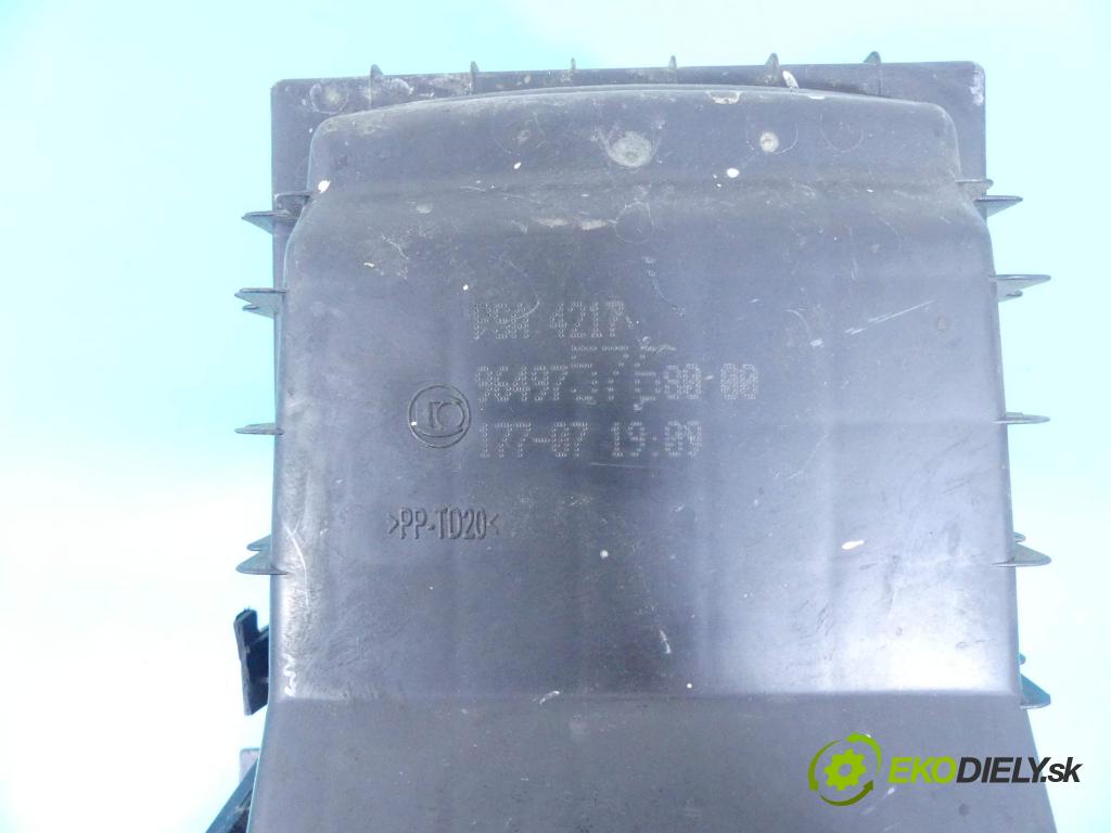 Peugeot 407 2.0 16v 140 hp manual 103 kW 1997 cm3 4- obal filtra vzduchu 9649757680 (Kryty filtrů)