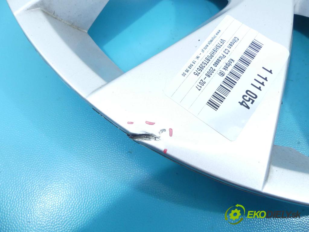 Citroen C3 Picasso 2008-2017 1.6 hdi 92 HP manual 68 kW 1560 cm3 5- puklica 9671537880 (Puklice)