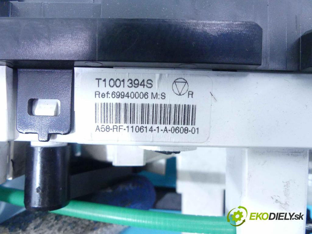 Citroen C3 Picasso 2008-2017 1.6 hdi 92 HP manual 68 kW 1560 cm3 5- panel kúrenia T1001394S