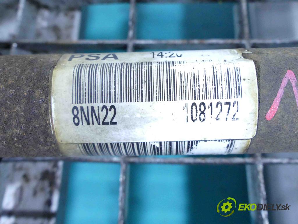 Citroen C3 Picasso 2008-2017 1.6 hdi 92 HP manual 68 kW 1560 cm3 5- poloos pravé 9680276880 (Poloosy)