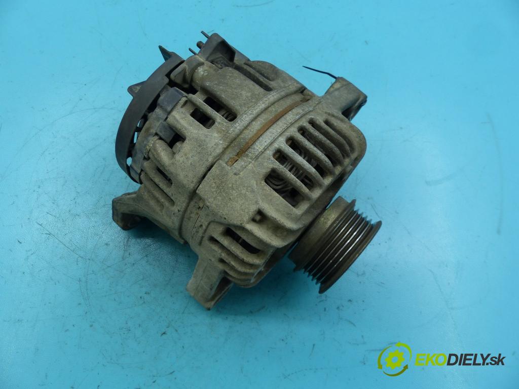 Fiat Stilo 1.6 16v 103 HP manual 76 kW 1581 cm3 3- Alternator 0124325058 (Alternátory)