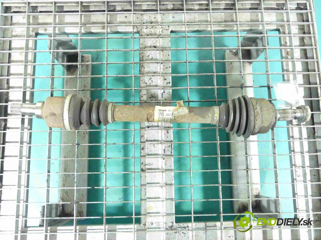 Citroen C4 I 2004-2011 1.6 16v 109 HP manual 80 kW 1587 cm3 3- poloos ľavé 9636786780 (Poloosy)