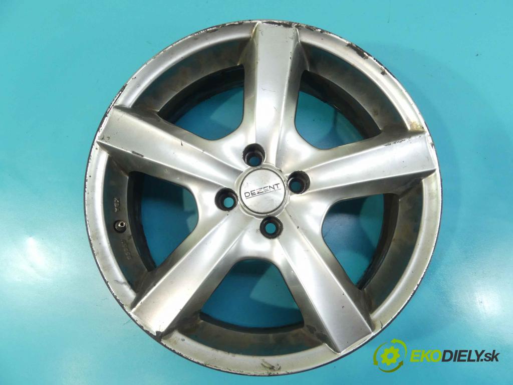 Citroen C4 I 2004-2011 1.6 16v 109 hp manual 80 kW 1587 cm3 3- hlinikové disky 