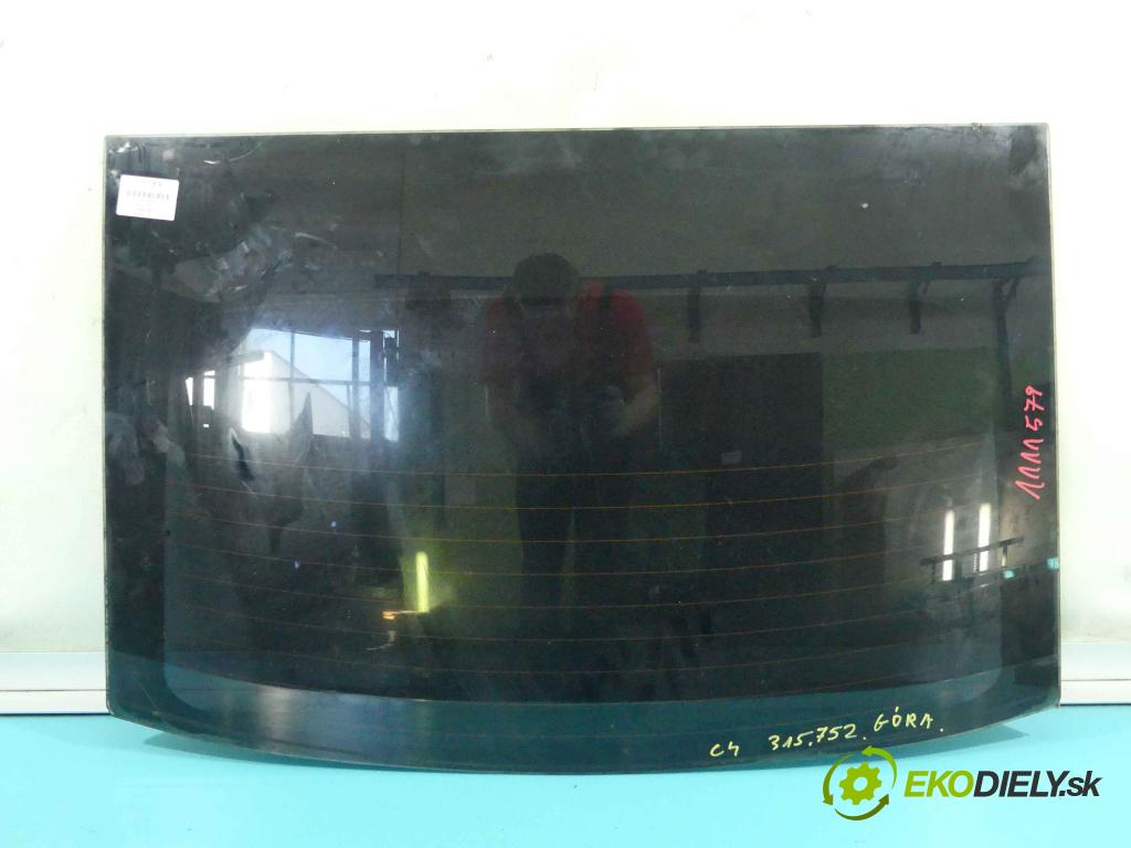 Citroen C4 I 2004-2011 1.6 16v 109 HP manual 80 kW 1587 cm3 3- sklo zadná  (Sklá zadné)