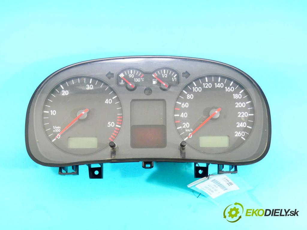 Vw Golf IV 1997-2003 1.9 tdi 101 HP manual 74 kW 1896 cm3 5- prístrojovka/ budíky 1J0920826C (Prístrojové dosky, displeje)