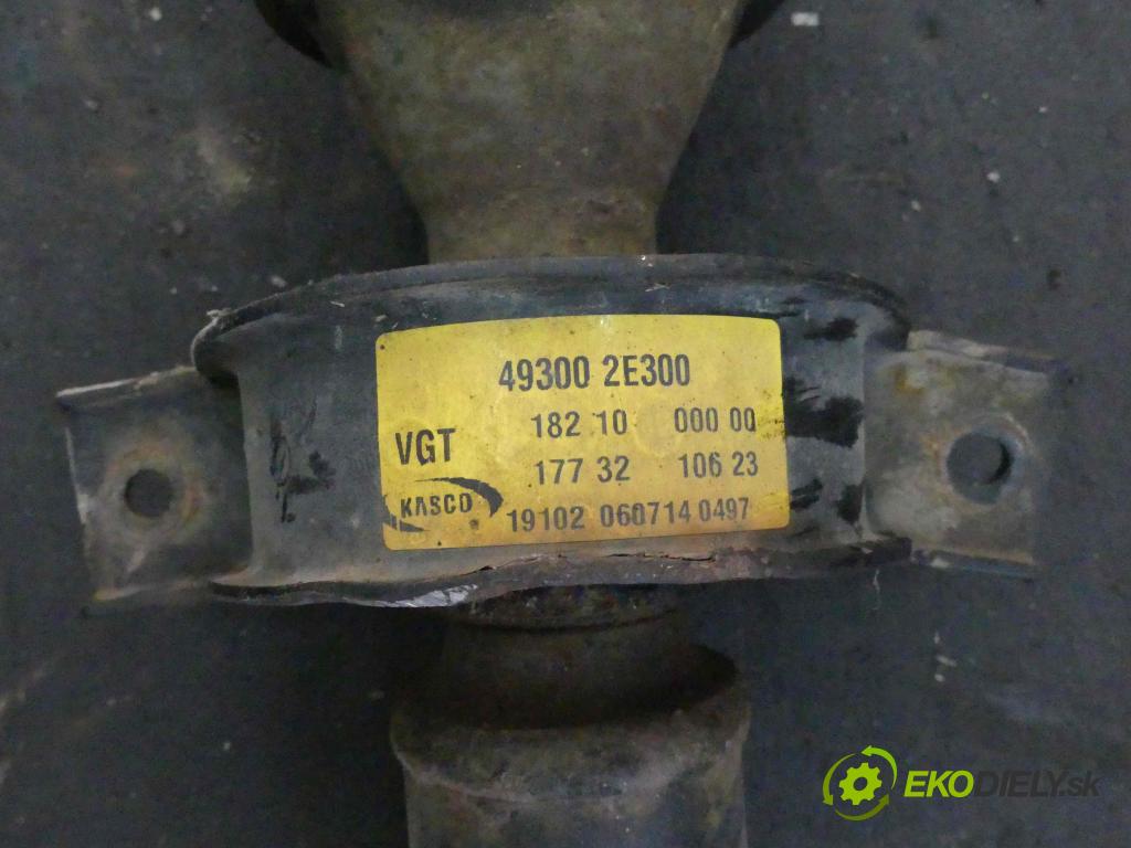 Kia Sportage II 2004-2010 2.0 crdi 136 HP manual 100 kW 1991 cm3 5- Hřídel: jízda: 493002E300 (Kardaňové hriadele)