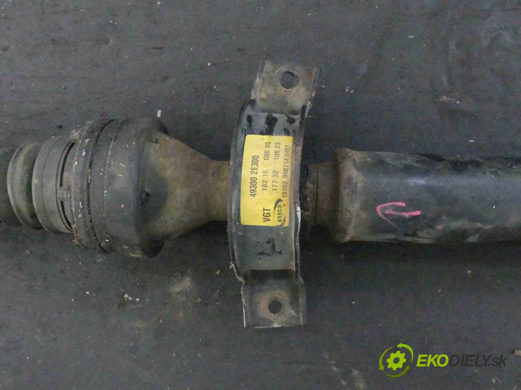 Kia Sportage II 2004-2010 2.0 crdi 136 HP manual 100 kW 1991 cm3 5- Hřídel: jízda: 493002E300 (Kardaňové hriadele)