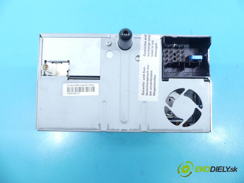 Opel Astra III 2004-2014 1.6 16v 116 hp manual 85 kW 1598 cm3 5- Radio továrna: 13210651