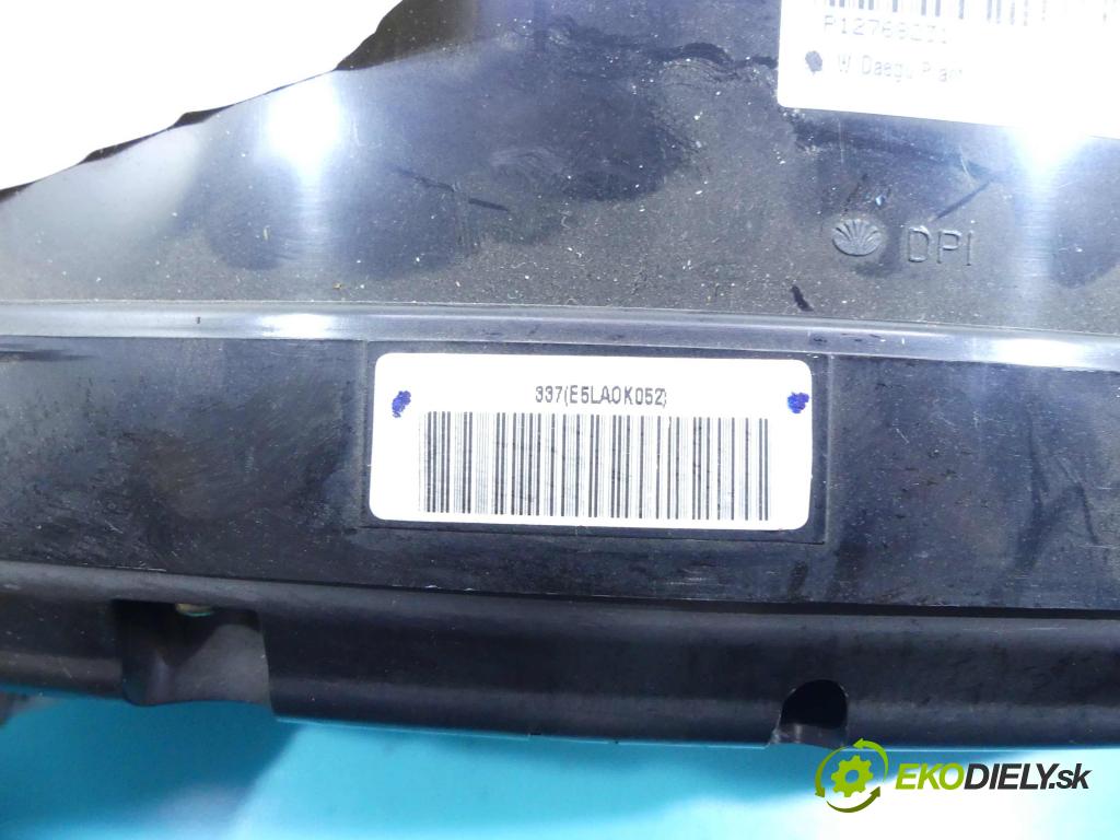 Saab 9-3 II 2002-2012 1.9 TiD 150 HP manual 110 kW 1910 cm3 5- prístrojovka/ budíky 7553906 (Prístrojové dosky, displeje)