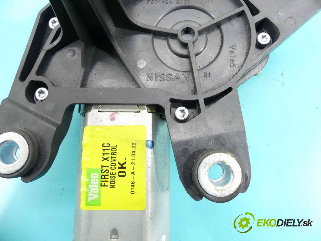 Nissan Tiida 1.6 16v 110 hp manual 81 kW 1598 cm3 5- motor stěrače zadní 28710-EL000-C1