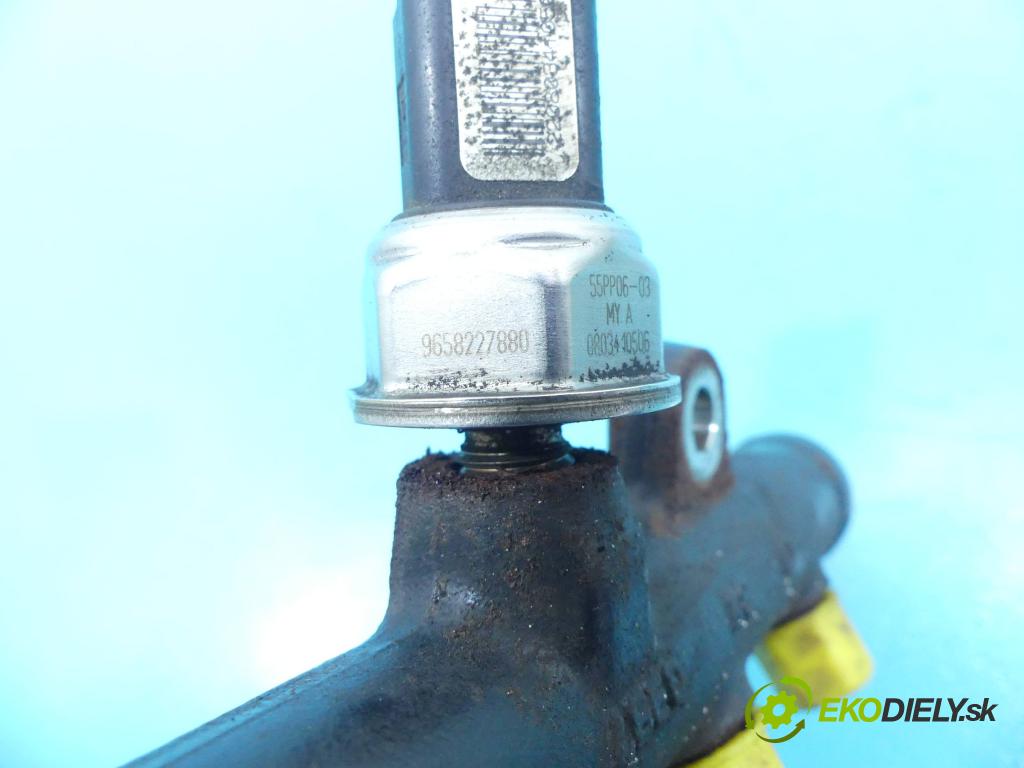 Ford S-max 2.0 tdci 140 HP manual 103 kW 1997 cm3 5- lišta vstrekovacia 9681649580 (Vstrekovacie lišty)