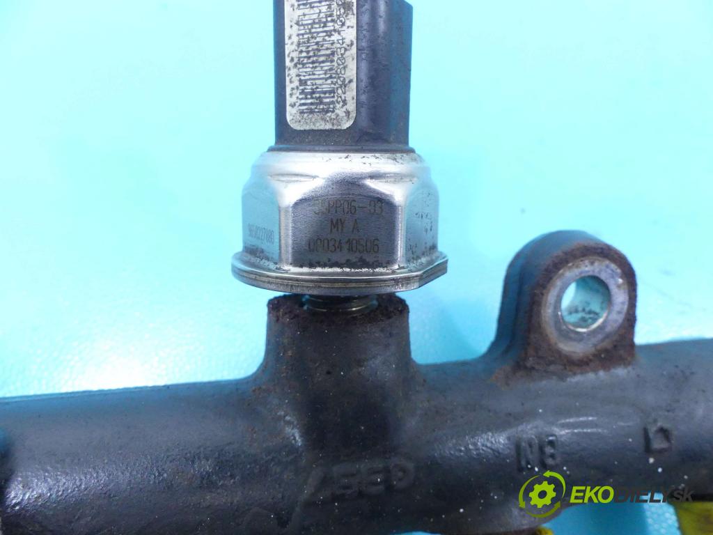 Ford S-max 2.0 tdci 140 HP manual 103 kW 1997 cm3 5- lišta vstrekovacia 9681649580 (Vstrekovacie lišty)