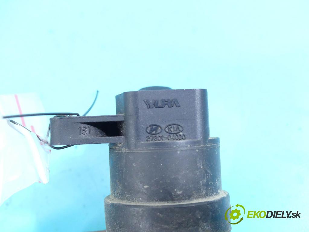 Kia Picanto II 2011-2017 1.0 69KM manual 50,7 kW 998 cm3 5- cievka zapaľovacia 27301-04000 (Zapaľovacie cievky, moduly)