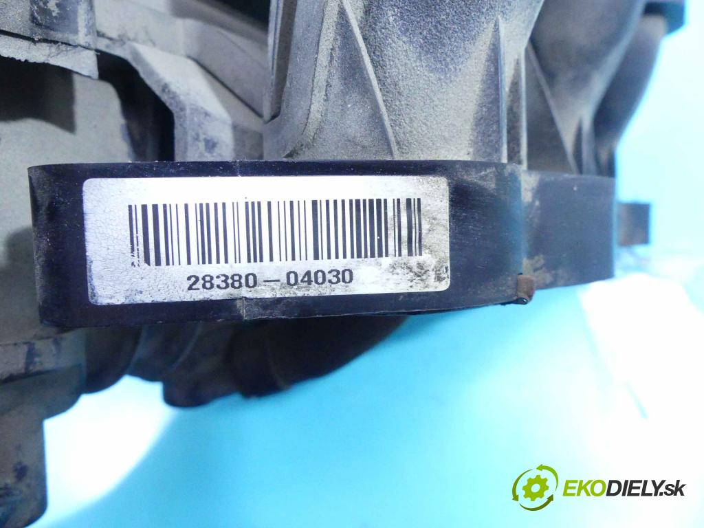 Kia Picanto II 2011-2017 1.0 69KM manual 50,7 kW 998 cm3 5- zvod nasávací 28380-04030 (Sacie potrubia)