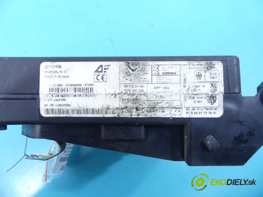 Ford Galaxy Mk1 1995-2006 2.3 16v 145 HP manual 107 kW 2295 cm3 5- modul riadiaca jednotka 7M0962258A (Ostatné)
