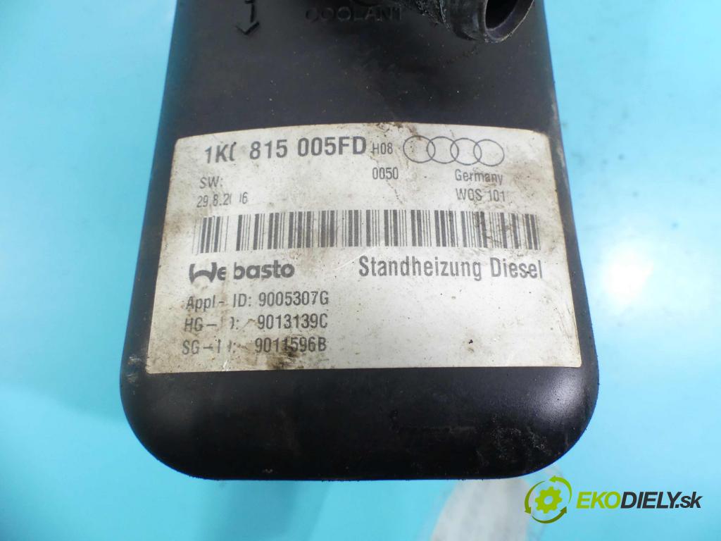 Audi A3 8P 20032012 1.9 tdi 105 HP manual 77 kW 1896 cm3 5 Webasto