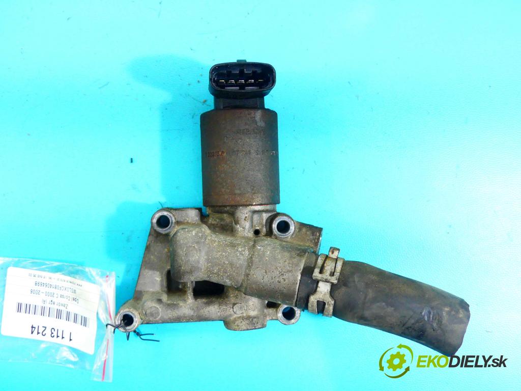 Opel Corsa C 2000-2006 1.0 12v 58 hp manual 43 kW 973 cm3 3- ventil egr 722875.00 (Recirkulace spalin EGR)