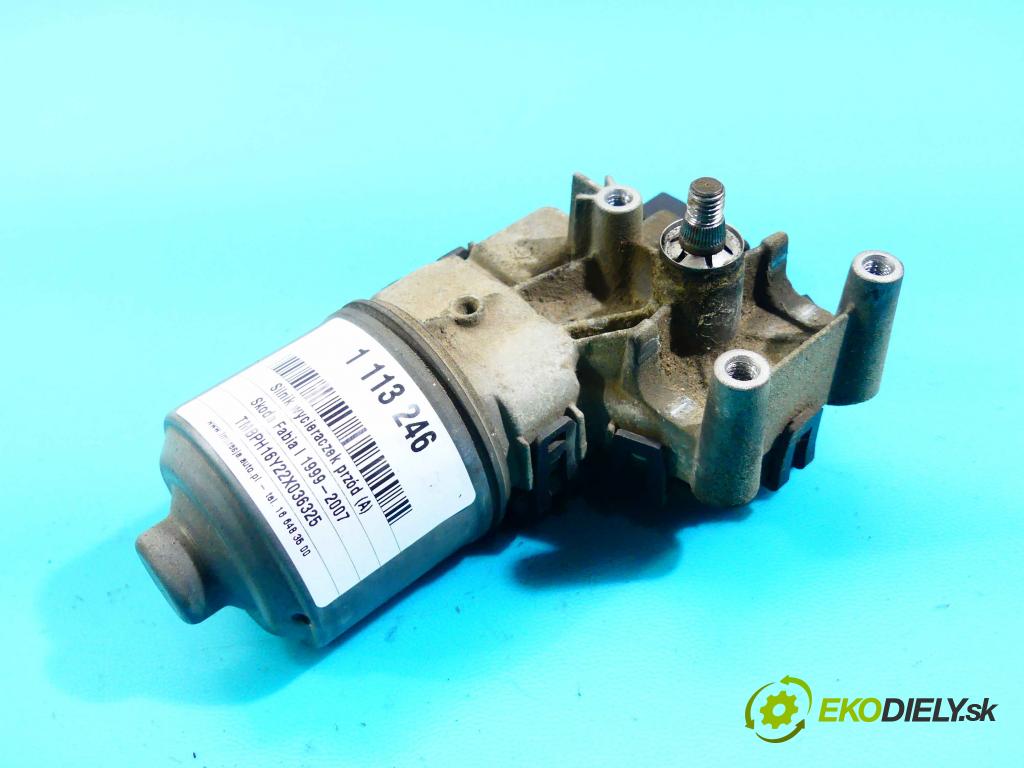 Skoda Fabia I 1999-2007 1.4 mpi 60 HP manual 44 kW 1397 cm3 5- motor stieračov predné 0390241524