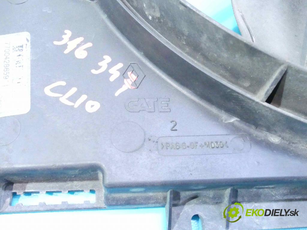 Renault Clio II 1998-2012 1.6b 107 HP manual 79 kW 1598 cm3 5- Ventilátor chladiča 7700428659
