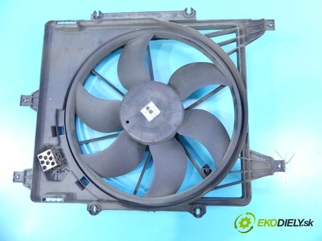 Renault Clio II 1998-2012 1.6b 107 HP manual 79 kW 1598 cm3 5- Ventilátor chladiča 7700428659