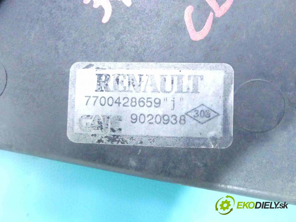Renault Clio II 1998-2012 1.6b 107 HP manual 79 kW 1598 cm3 5- Ventilátor chladiča 7700428659