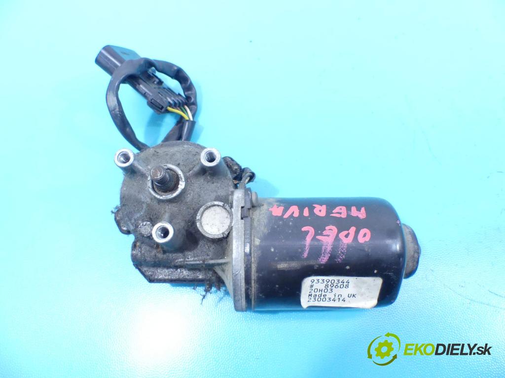 Opel Meriva A 2002-2010 1.7 cdti 101 hp manual 74 kW 1698 cm3 5- motor stěračů přední 93390344