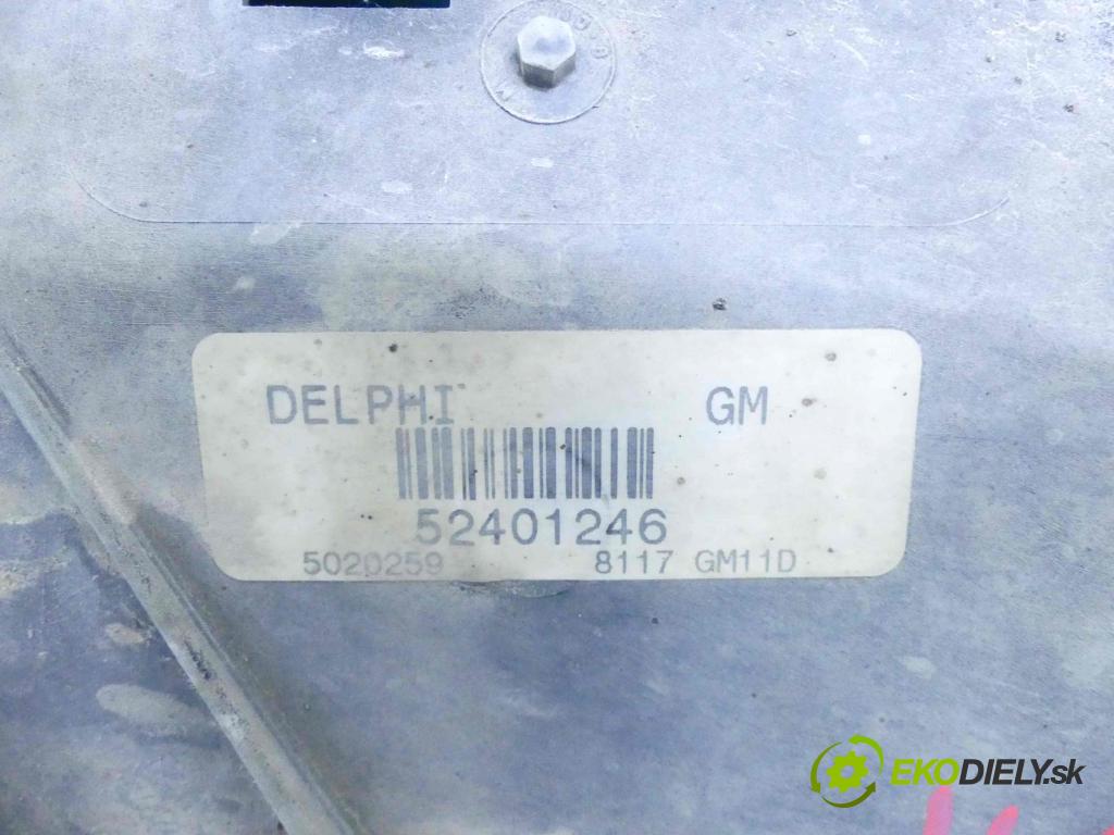Opel Meriva A 2002-2010 1.7 cdti 101 HP manual 74 kW 1698 cm3 5- Ventilátor chladiča 8240449