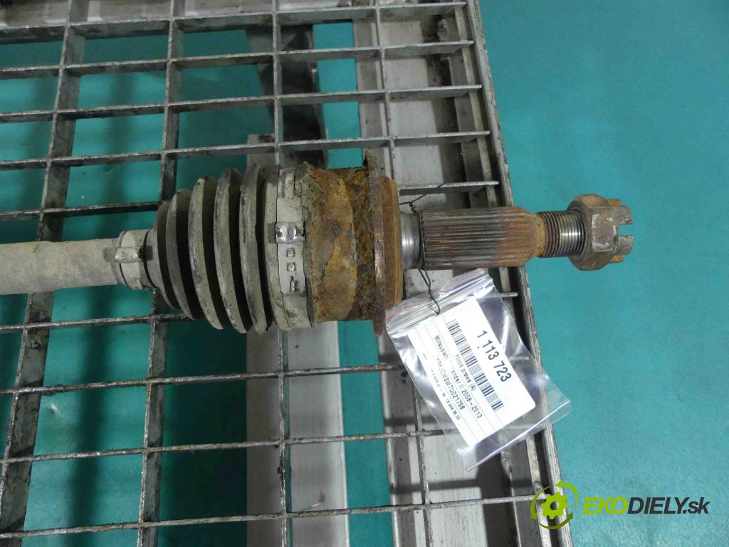 Mitsubishi Outlander II 2006-2013 2.0 DI-D 140 HP manual 103 kW 1968 cm3 5- poloos pravé  (Poloosy)