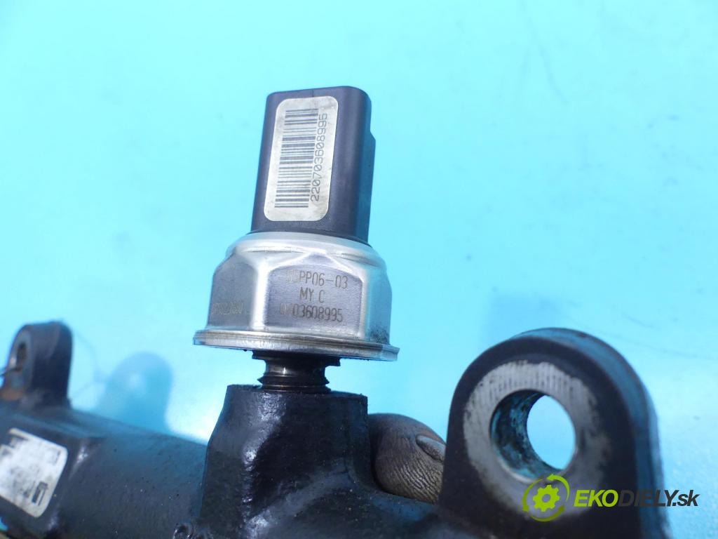 Peugeot 307 2.0 hdi 136 HP automatic 100 kW 1997 cm3 5- lišta vstrekovacia 0703608995 (Vstrekovacie lišty)