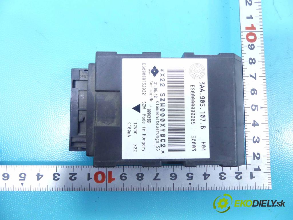 Vw Passat B7 2010-2014 2.0 tdi 140 HP manual 103 kW 1968 cm3 5- modul riadiaca jednotka 3AA905107B (Ostatné)