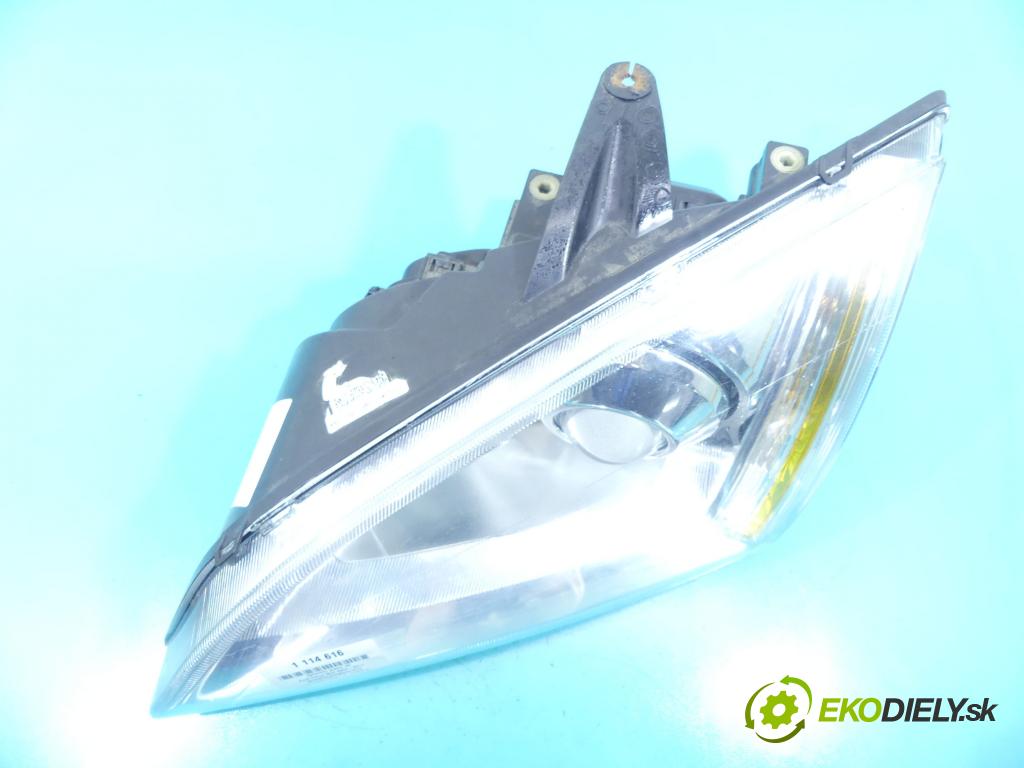 Ford Focus Mk2 2004-2011 1.6 16v 116 HP manual 85 kW 1596 cm3 5- Reflektor: pravý 4M51-13W030-EC (Pravé)