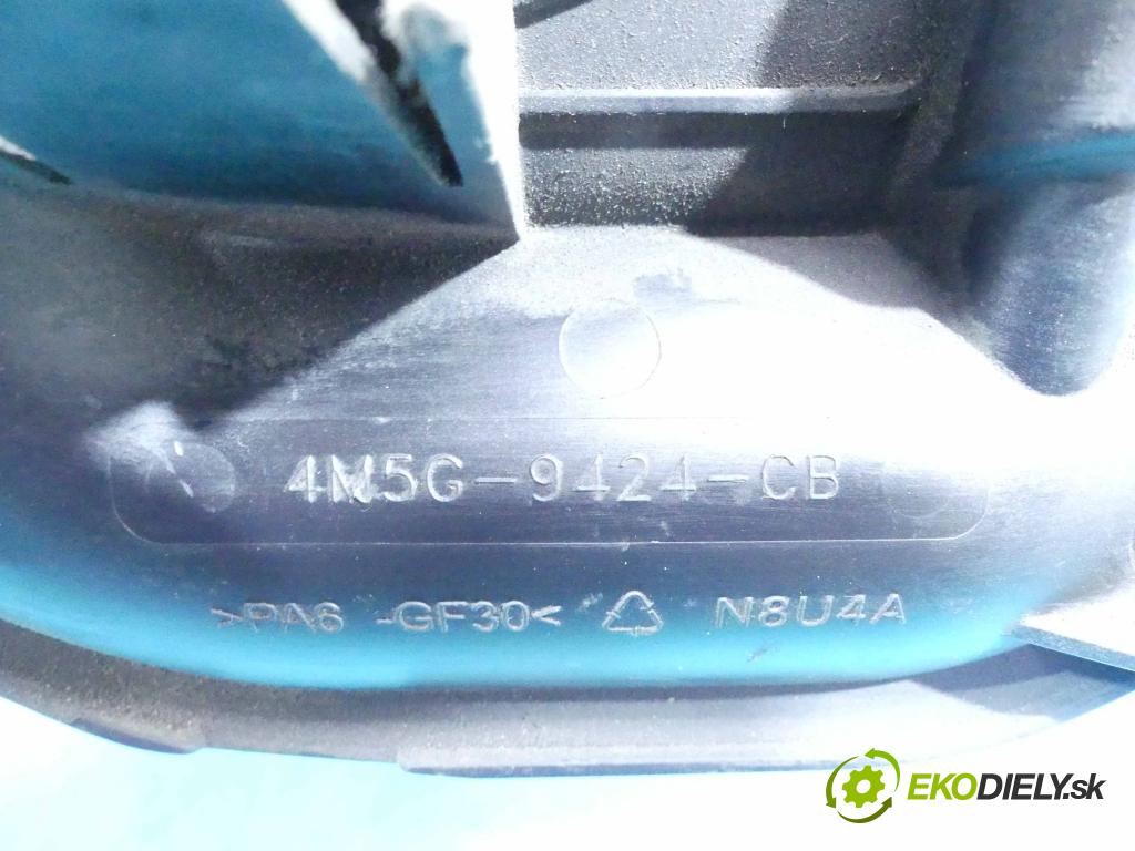 Ford Focus Mk2 2004-2011 1.6 16v 116 HP manual 85 kW 1596 cm3 5- zvod nasávací 4M5G-9424-CB (Sacie potrubia)