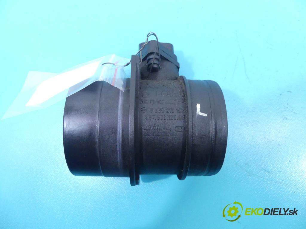 Porsche Cayenne I 2002-2010 4.8 V8 Turbo 500KM automatic 368 kW 4806 cm3 5- průtokoměr: 0280218192 (Váhy vzduchu)