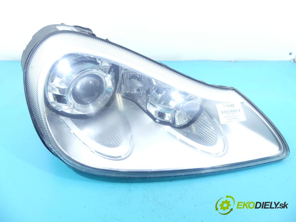 Porsche Cayenne I 2002-2010 4.8 V8 Turbo 500KM automatic 368 kW 4806 cm3 5- Reflektor: pravý 7L5941032N (Pravé)