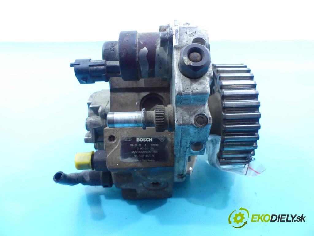 Mazda 3 I BK 2003-2009 1.6 citd 109 HP manual 80 kW 1560 cm3 5- čerpadlo vstrekovacia 0445010089 (Vstrekovacie čerpadlá)