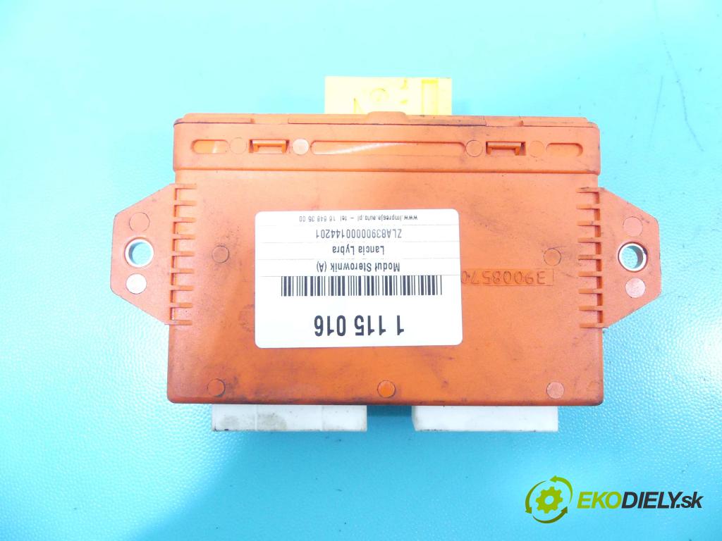 Lancia Lybra 1.6 16v 103 HP manual 76 kW 1596 cm3 4- modul riadiaca jednotka 46826767 (Ostatné)