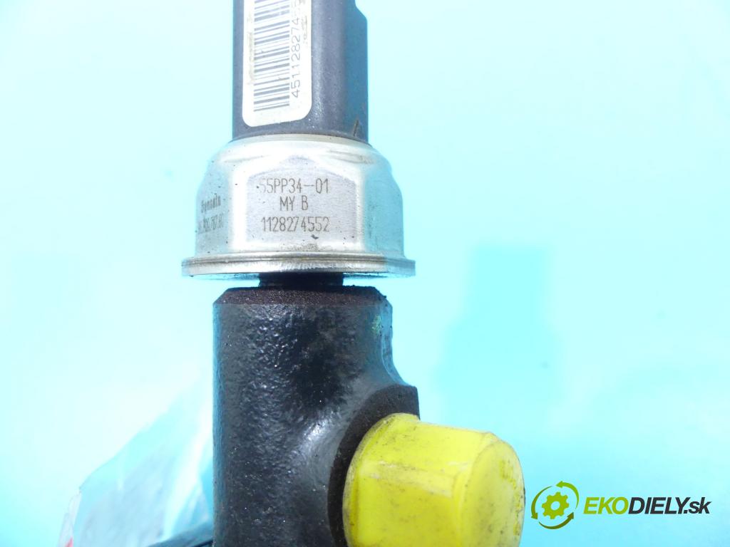 Peugeot 308 I 2007-2013 1.6 hdi 111KM manual 82 kW 1560 cm3 5- lišta vstrekovacia 9685297580 (Vstrekovacie lišty)