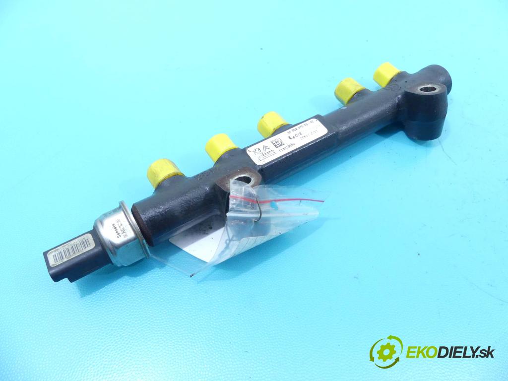 Peugeot 308 I 2007-2013 1.6 hdi 111KM manual 82 kW 1560 cm3 5- lišta vstrekovacia 9685297580 (Vstrekovacie lišty)