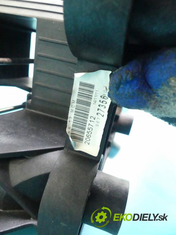 Peugeot 308 I 2007-2013 1.6 hdi 111KM manual 82 kW 1560 cm3 5- Páka: Změny: stupeň,rýchlosť 9672735680 (Rýchlostné páky / kulisy)