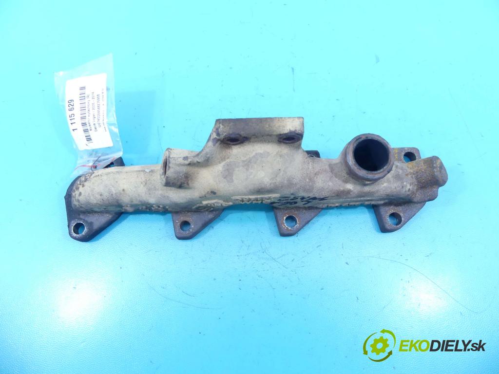 Dacia Logan I 2005-2014 1.5 dci 75 hp manual 55 kW 1461 cm3 5- potrubí výfuk  (Výfukové potrubí)