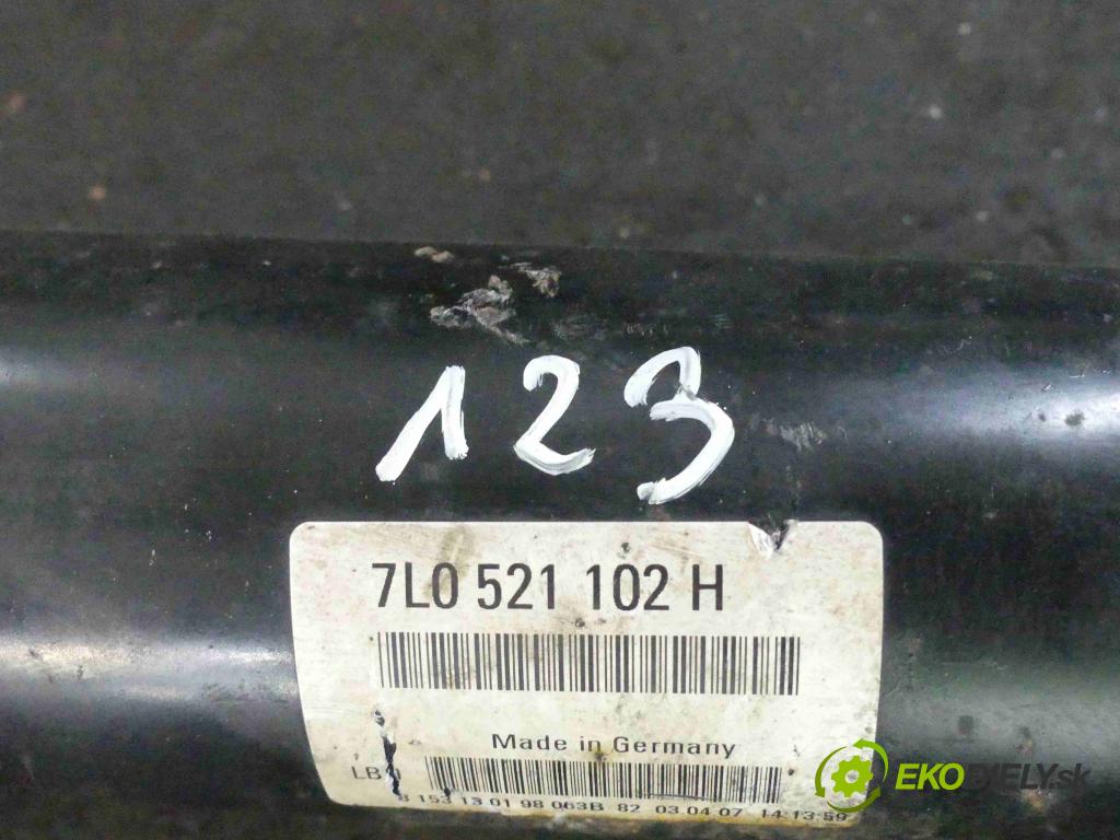 Porsche Cayenne I 2002-2010 4.8 V8 Turbo 500KM automatic 368 kW 4806 cm3 5- Hřídel: jízda: 7L0521102H (Kardaňové hriadele)