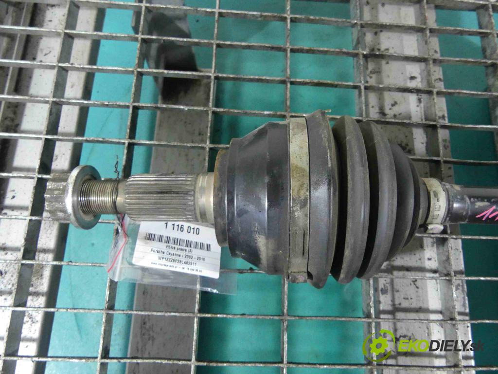 Porsche Cayenne I 2002-2010 4.8 V8 Turbo 500KM automatic 368 kW 4806 cm3 5- poloos pravé  (Poloosy)