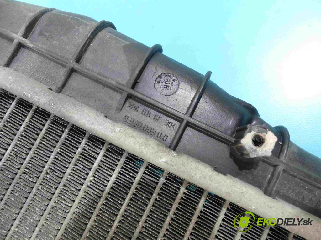 Alfa romeo Gt 1.9 jtd 150 HP manual 110 kW 1910 cm3 3- chladič 836060300 (Chladiče)