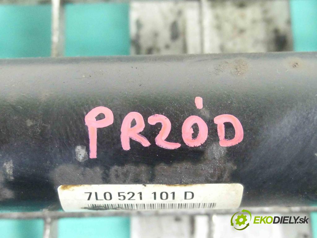 Porsche Cayenne I 2002-2010 4.8 V8 Turbo 500KM automatic 368 kW 4806 cm3 5- Hřídel: jízda: 7L0521101D (Kardaňové hriadele)