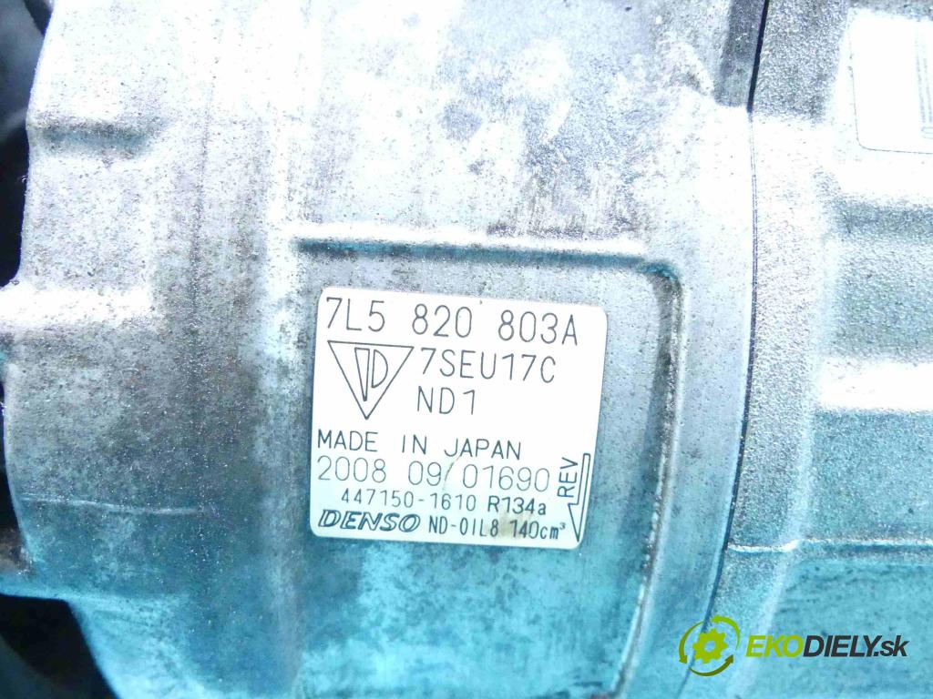 Porsche Cayenne I 2002-2010 4.8 V8 Turbo 500KM automatic 368 kW 4806 cm3 5- čerpadlo klimatizácie 7L5820803A