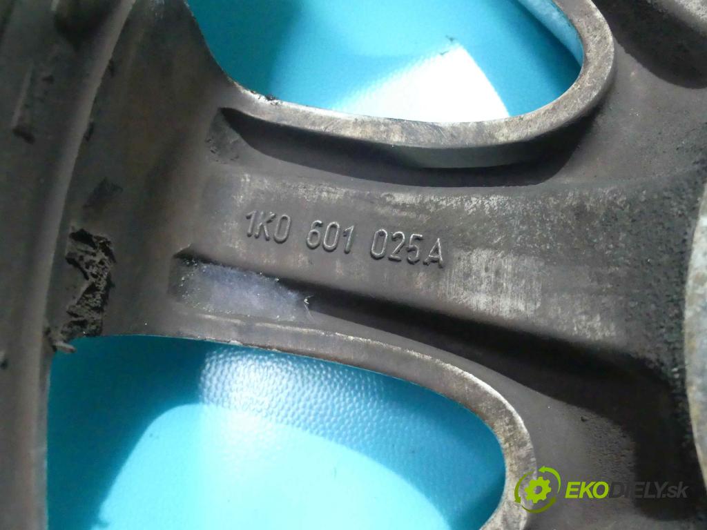 Vw Golf plus 2.0 tdi 140 hp manual 103 kW 1968 cm3 5- hlinikové disky 1K0601025A